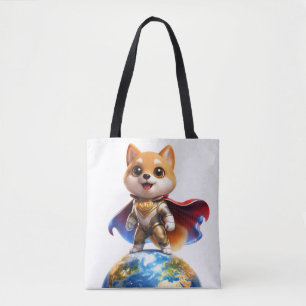 DOGI Held – Save The World T-shirt Tote Bag