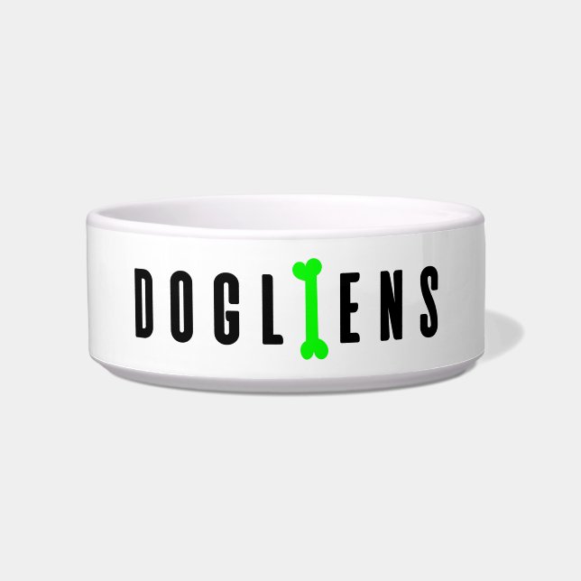 Dogliens Dog Bowl Voerbakje (Voorkant)
