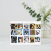 dogloversdroom briefkaart (Staand voorkant)