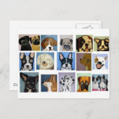 dogloversdroom briefkaart (Voorkant / Achterkant)