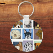 dogloversdroom sleutelhanger (Voorkant)
