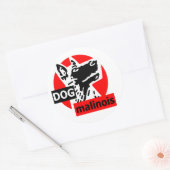 dogma rouge ronde sticker (Envelop)