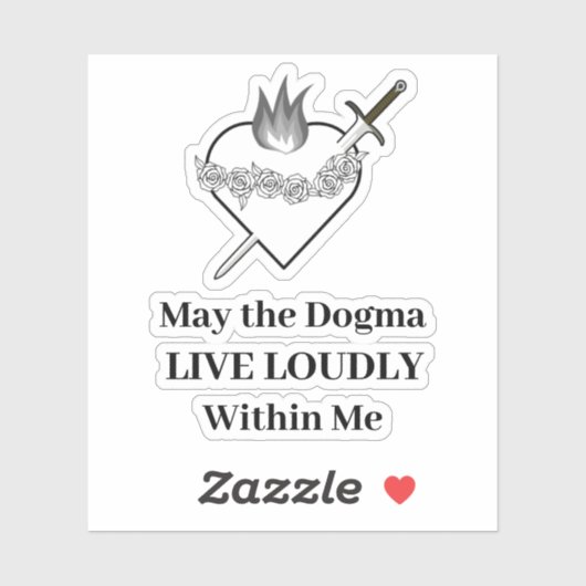 Dogma-Sticker Sticker (Vel)