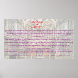 Dogma van de Pontificaliteit Poster