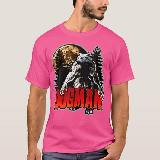 Dogman America's Weerwolf Monster Cryptid T-shirt (Voorkant)