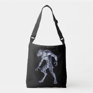 Dogman Cryptid Beast Crossbody Tas