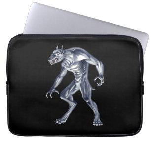 Dogman Cryptid Beast Laptop Sleeve