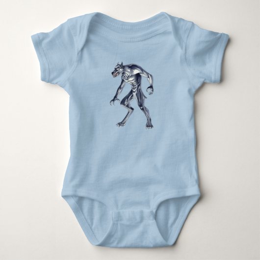 Dogman Cryptid Beast Romper (Voorkant)