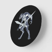 Dogman Cryptid Beast Ronde Klok (Hoek)