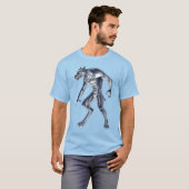 Dogman Cryptid Beast T-shirt (Voorkant volledig)