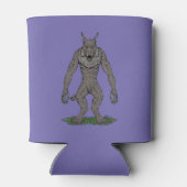 Dogman Cryptid of Weerwolf Blikjeskoeler (Achterkant)