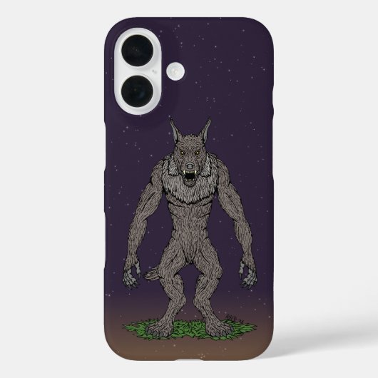 Dogman Cryptid of Weerwolf Case-Mate iPhone Case (Achterkant)