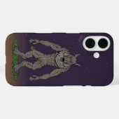 Dogman Cryptid of Weerwolf Case-Mate iPhone Case (Achterkant (horizontaal))