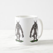 Dogman Cryptid of Weerwolf Koffiemok (Voorkant rechts)