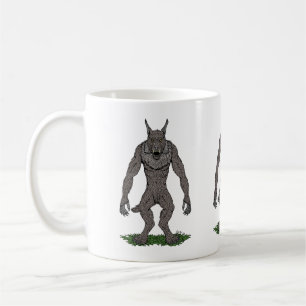 Dogman Cryptid of Weerwolf Koffiemok