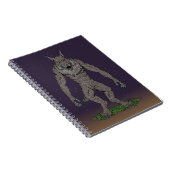 Dogman Cryptid of Weerwolf Notitieboek (Rechterzijde)