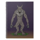 Dogman Cryptid of Weerwolf Notitieboek (Voorkant)