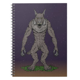 Dogman Cryptid of Weerwolf Notitieboek
