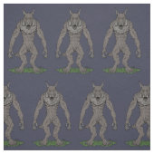 Dogman Cryptid of Weerwolf Stof (Swatch)