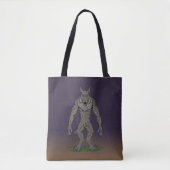 Dogman Cryptid of Weerwolf Tote Bag (Voorkant)