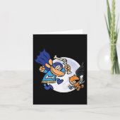 Dogman en kat onmisbaar voor Kind Kaart (Voorkant)