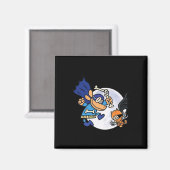 Dogman en kat onmisbaar voor Kind Magneet (Voorkant / Achterkant)