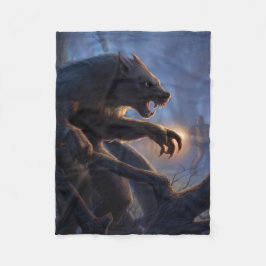 Dogman van Michigan Fleece Deken