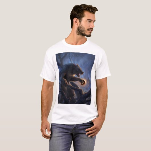 Dogman van Michigan T-shirt (Voorkant volledig)