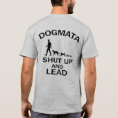 Dogmata Kop dicht en lood (licht) T-shirt (Achterkant)