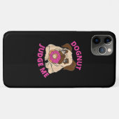 Dognut Rechter Pug Dog eet Donut Case-Mate iPhone Case (Achterkant (horizontaal))