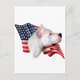 Dogo Argentijnse vlag Briefkaart