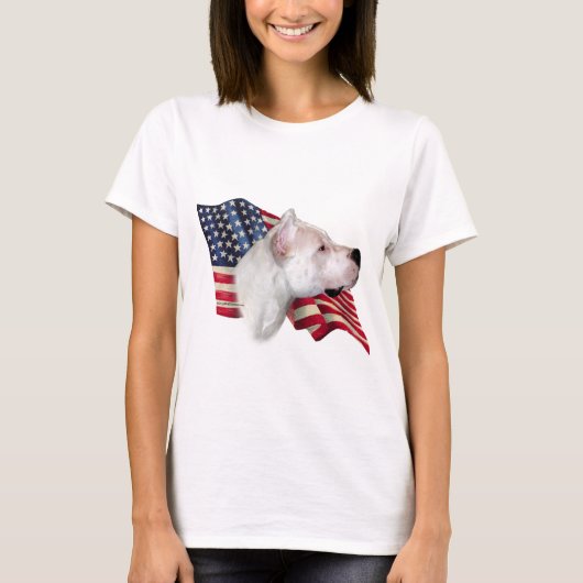 Dogo Argentijnse vlag T-shirt (Voorkant)