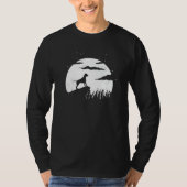 Dogo Argentino and Mountain Premium T-shirt (Voorkant)