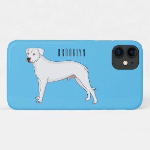 Dogo argentino cartoon afbeelding Case-Mate iPhone case