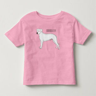 Dogo argentino cartoon afbeelding kinder shirts