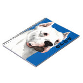Dogo Argentino Color Block Notitieboek