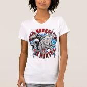 Dogo Argentino de jager T-shirt (Voorkant)
