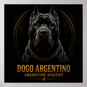 Dogo Argentino Elite Werkcollectie Poster