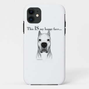 Dogo Argentino Gelukkig Gezicht iPhone 11 Hoesje