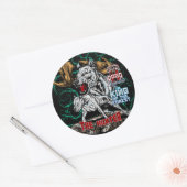 DOGO ARGENTINO - Hunter - King of Forest Ronde Sticker (Envelop)