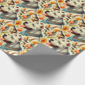 Dogo Argentino Illustratie Cadeaupapier (Hoek)