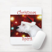 Dogo Argentino Kerstgeest Muismat (Met muis)
