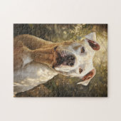 Dogo Argentino Legpuzzel (Horizontaal)