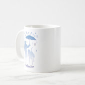 Dogo Argentino-liefhebber Koffiemok (Voorkant links)