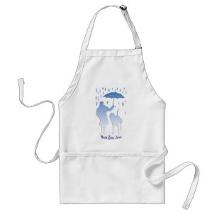 Dogo Argentino-liefhebber Standaard Schort