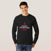 Dogo Argentino-moeder T-shirt (Voorkant volledig)