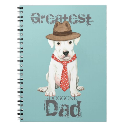 Dogo Argentino Notitieboek (Voorkant)