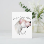 Dogo Argentino Pap 2 Briefkaart (Staand voorkant)