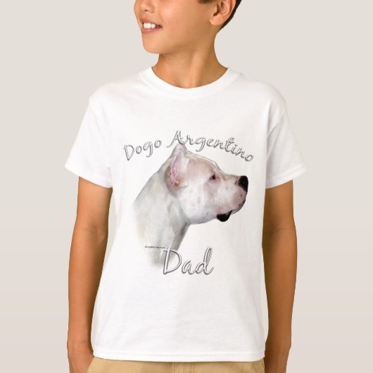 Dogo Argentino Pap 2 T-shirt (Voorkant)