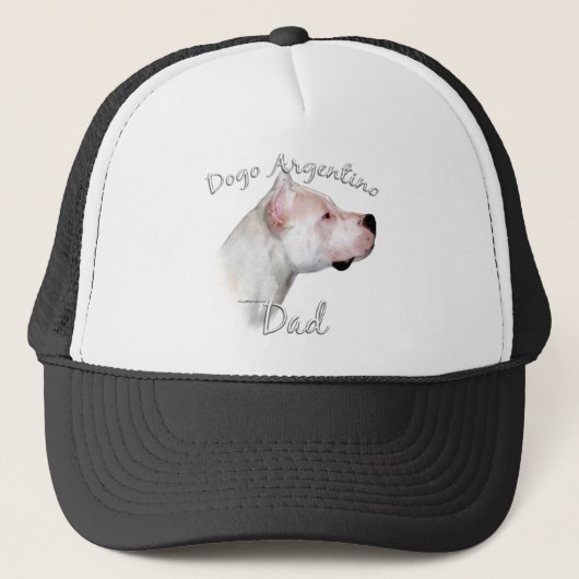 Dogo Argentino Pap 2 Trucker Pet (Voorkant)